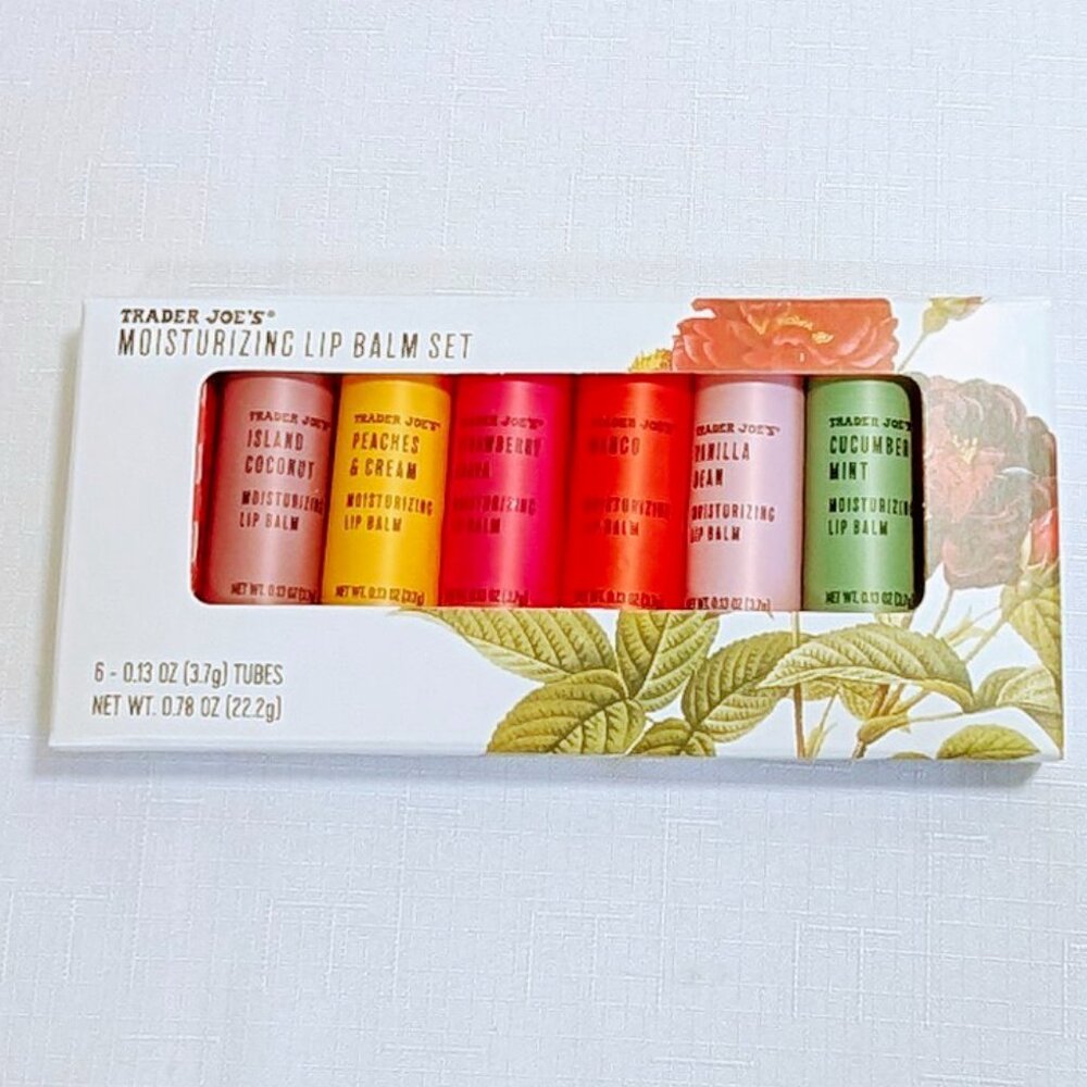 NIB Trader Joe's Moisturizing Lip Balm Set - Picture 2 of 4